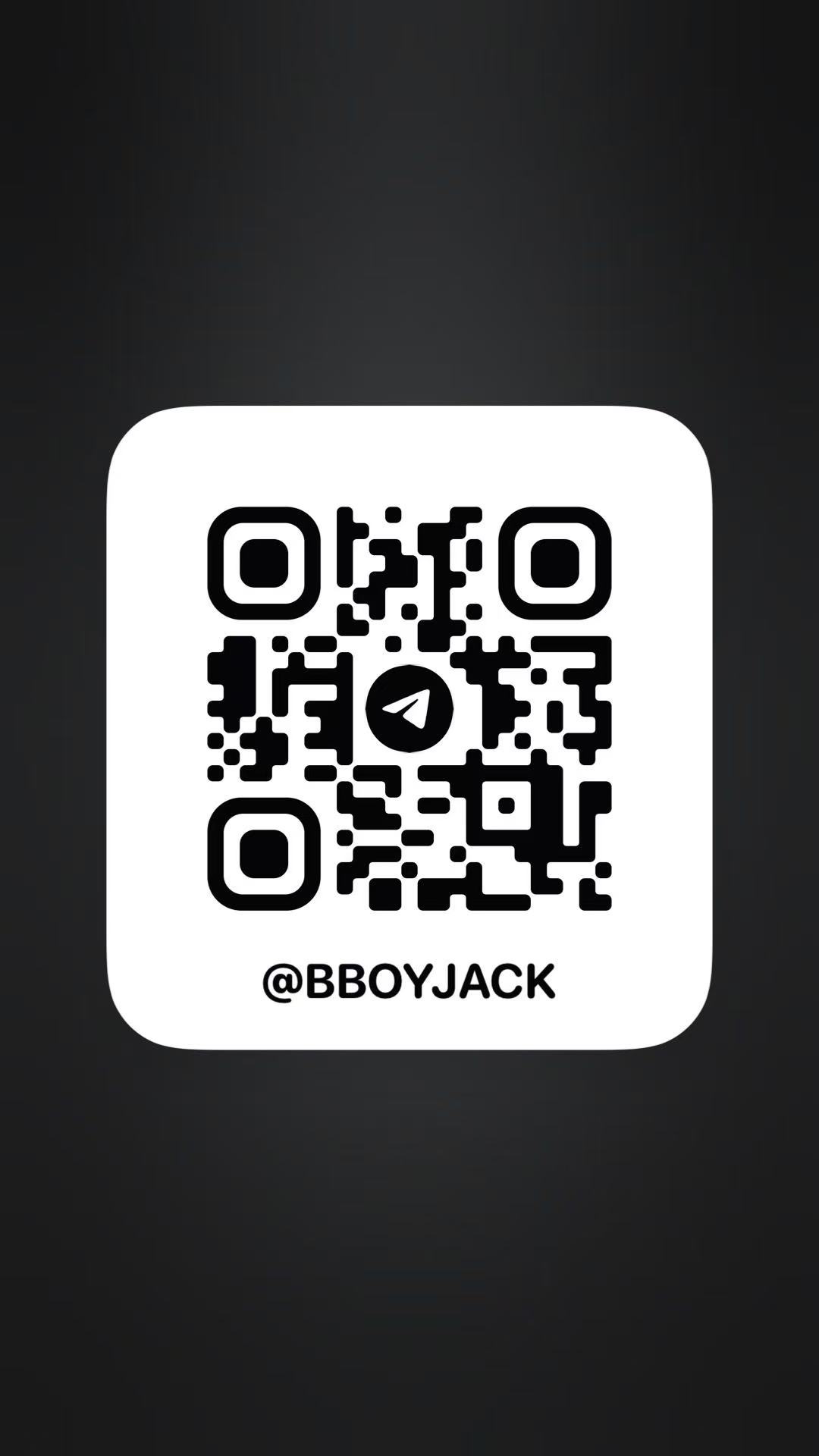 Jack Telegram二维码